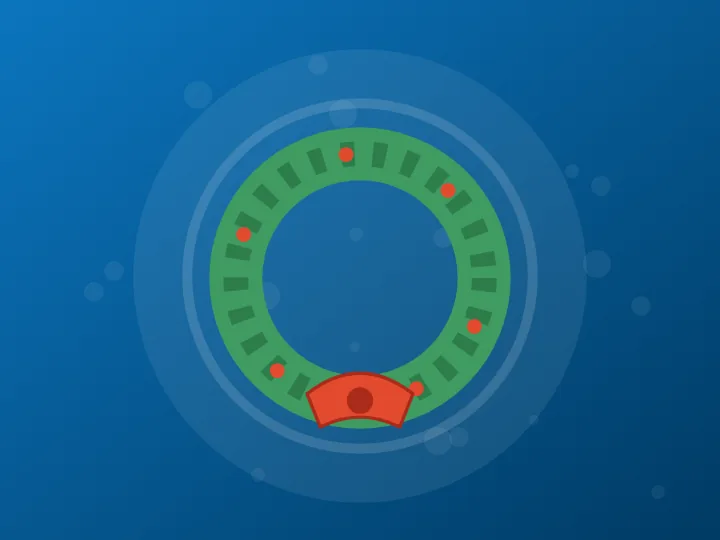 Illustrated Christmas wreath representing the festive menu
